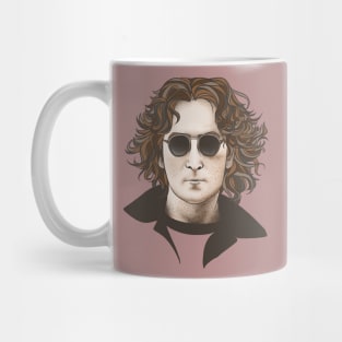 John with glasses Mug